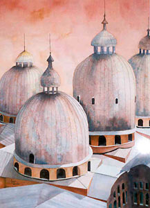 Watercolor Architectural Gallery